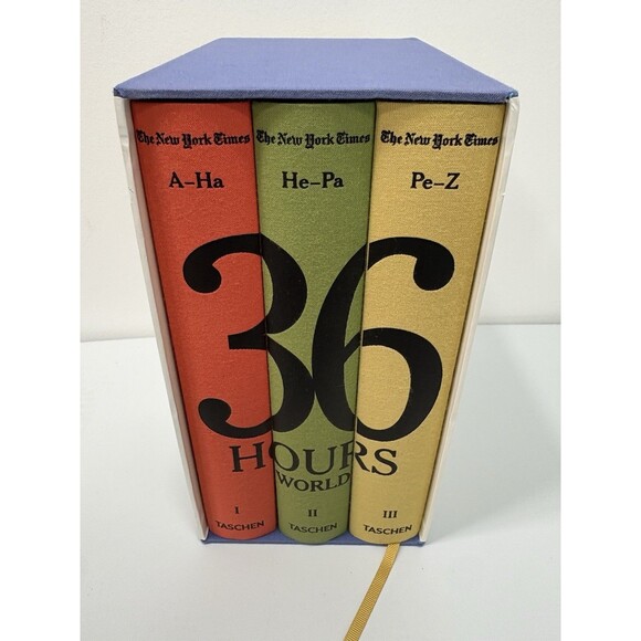 Other - 36 Hours World Books Set Of 3 In Case The New York Times 36 Hour Book Set